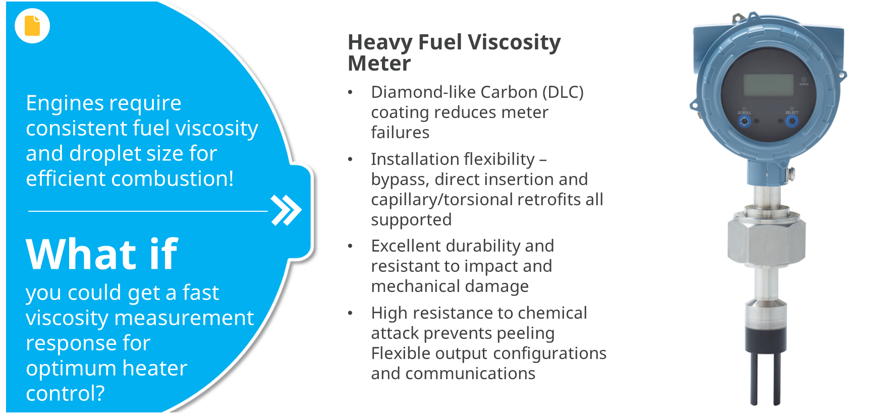 Heavy Fuel Viscosity Meter